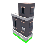 1x2 Castle Wall